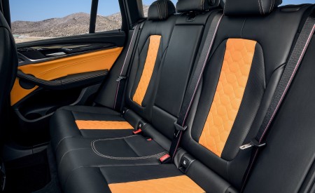 2020 BMW X3 M Competition Interior Rear Seats Wallpapers 450x275 (49)