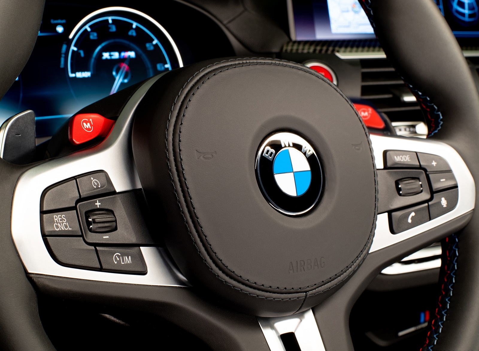 2020 BMW X3 M Competition Interior Steering Wheel Wallpapers #69 of 85