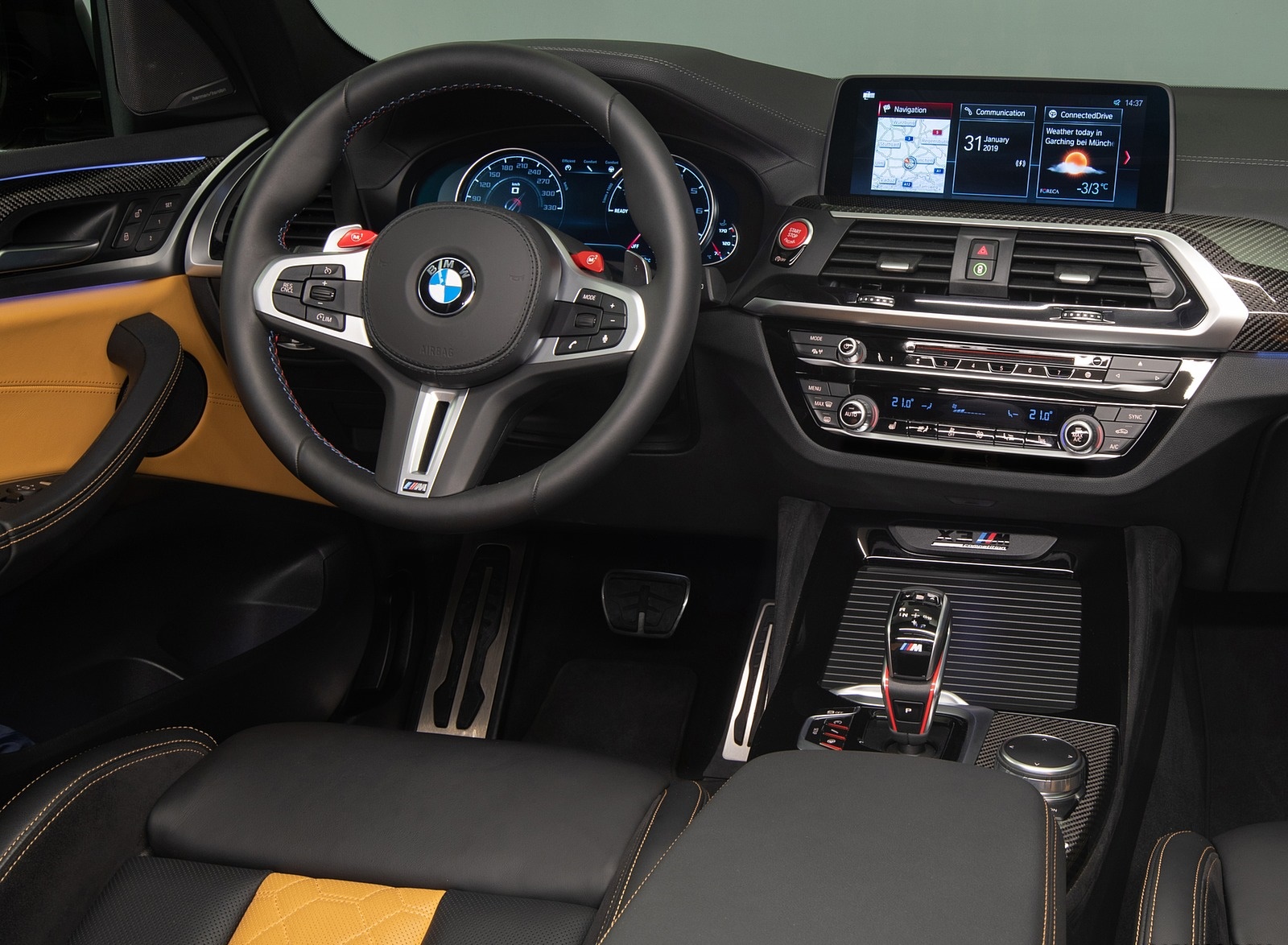 2020 BMW X3 M Competition Interior Wallpapers #76 of 85