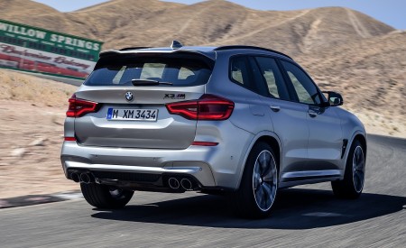 2020 BMW X3 M Competition Rear Three-Quarter Wallpapers 450x275 (11)