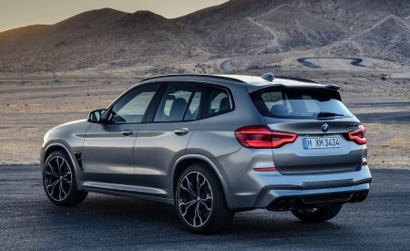 2020 BMW X3 M Competition Rear Three-Quarter Wallpapers 450x275 (33)