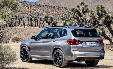2020 BMW X3 M Competition Rear Three-Quarter Wallpapers 450x275 (23)