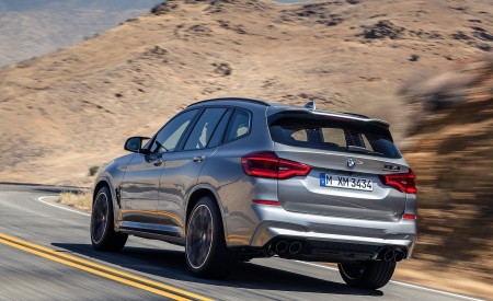 2020 BMW X3 M Competition Rear Three-Quarter Wallpapers 450x275 (12)