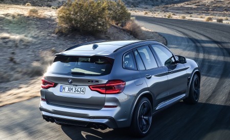 2020 BMW X3 M Competition Rear Three-Quarter Wallpapers 450x275 (6)