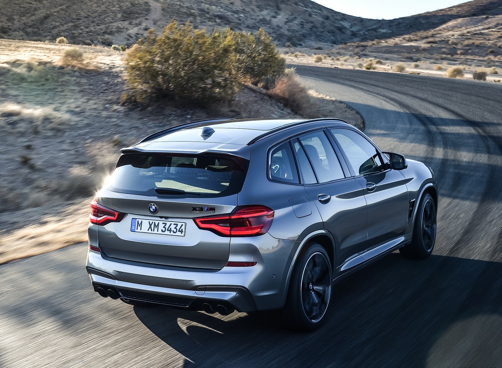 2020 BMW X3 M Competition Rear Three-Quarter Wallpapers (6)