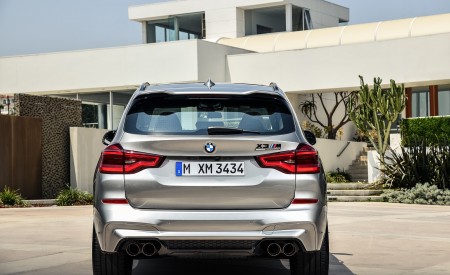2020 BMW X3 M Competition Rear Wallpapers 450x275 (32)