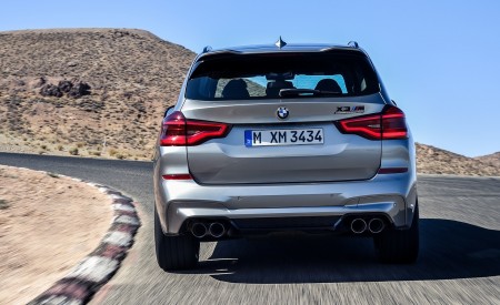 2020 BMW X3 M Competition Rear Wallpapers 450x275 (7)