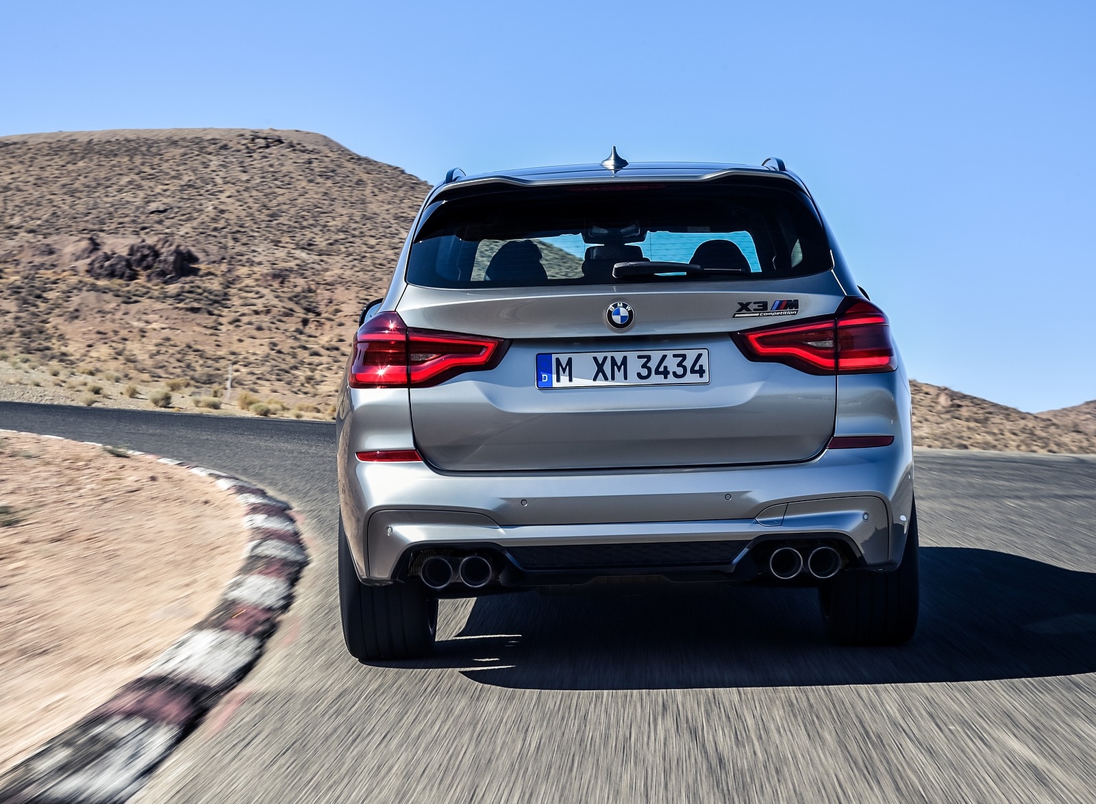 2020 BMW X3 M Competition Rear Wallpapers #7 of 85