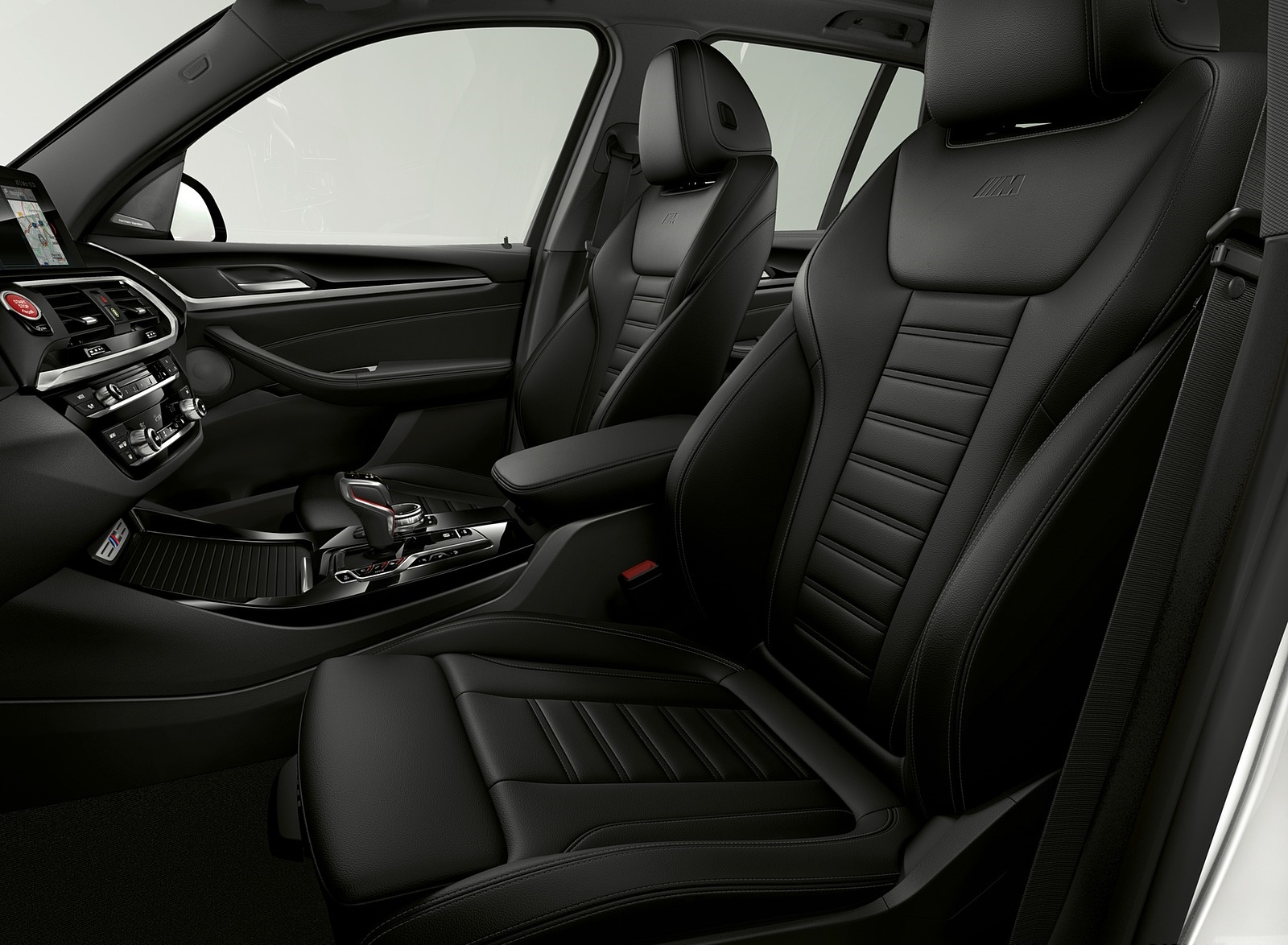 2020 BMW X3 M Interior Front Seats Wallpapers #79 of 85