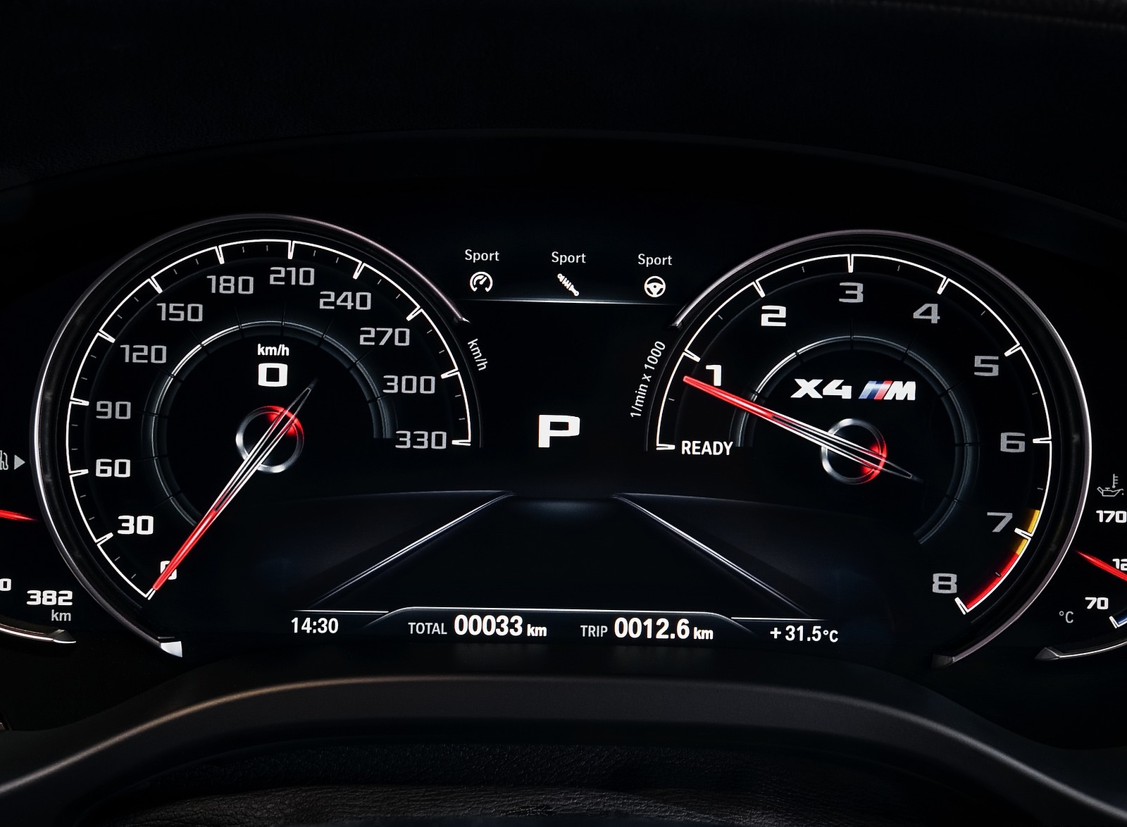 2020 BMW X4 M Competition Digital Instrument Cluster Wallpapers #52 of 86