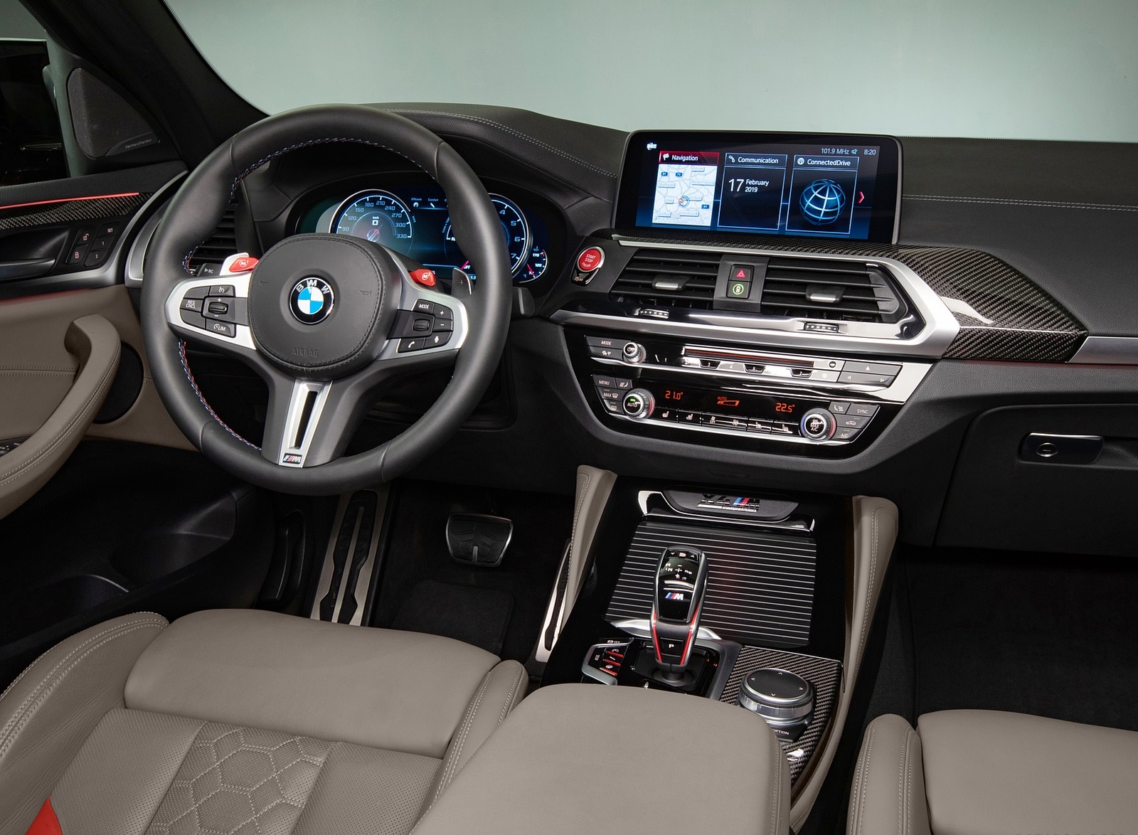 2020 BMW X4 M Competition Interior Cockpit Wallpapers #78 of 86