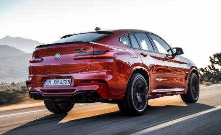 2020 BMW X4 M Competition Rear Three-Quarter Wallpapers 450x275 (7)