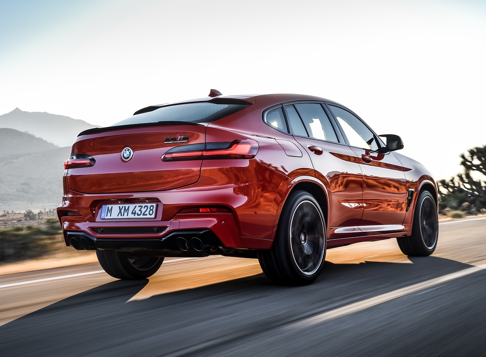 2020 BMW X4 M Competition Rear Three-Quarter Wallpapers (7)
