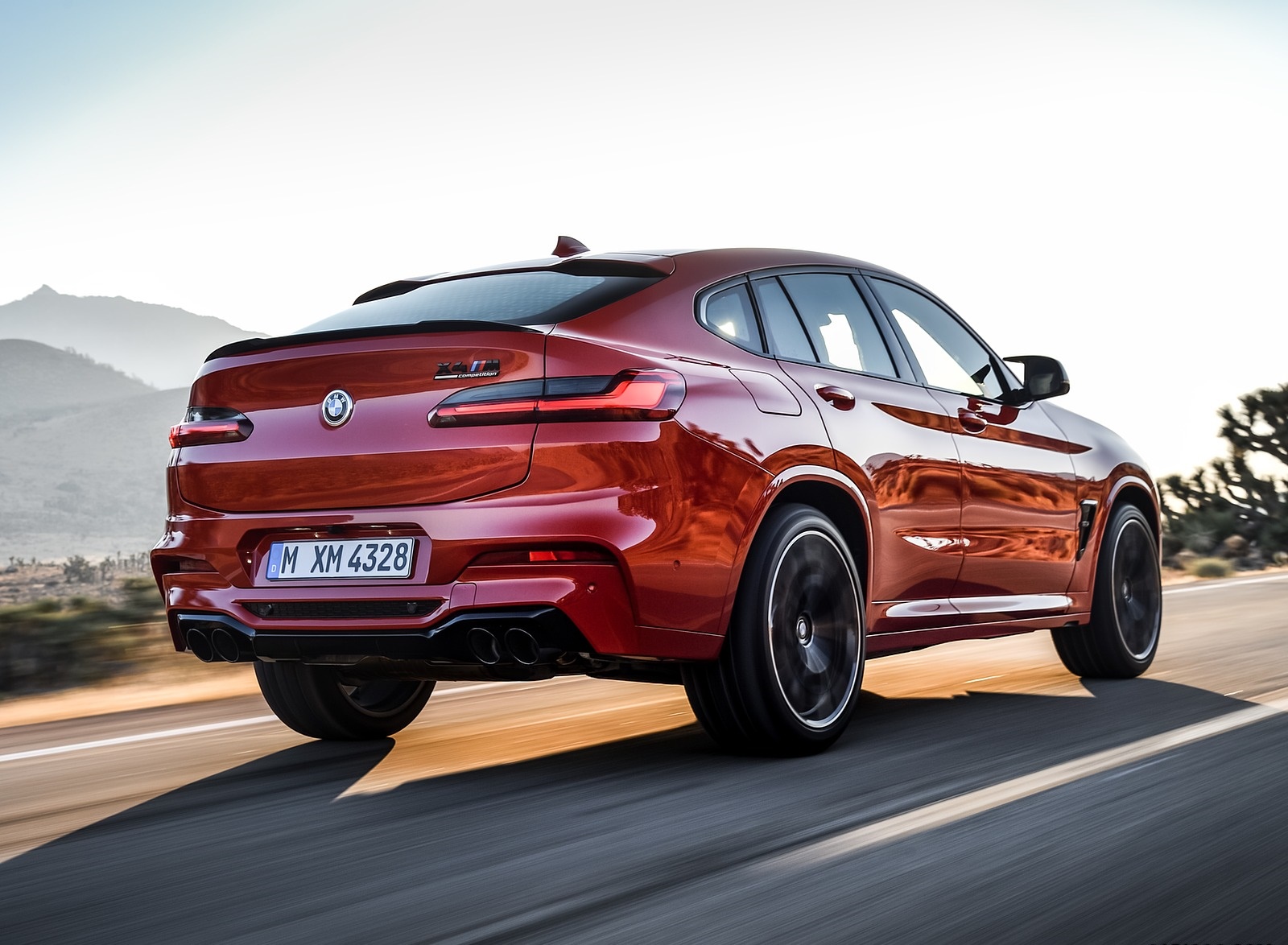 2020 BMW X4 M Competition Rear Three-Quarter Wallpapers #7 of 86