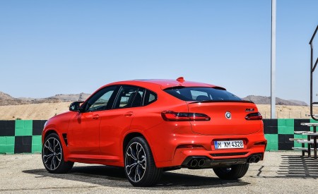2020 BMW X4 M Competition Rear Three-Quarter Wallpapers 450x275 (32)