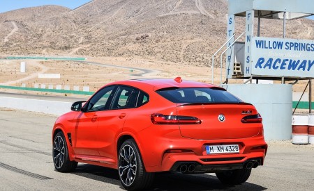 2020 BMW X4 M Competition Rear Three-Quarter Wallpapers 450x275 (17)