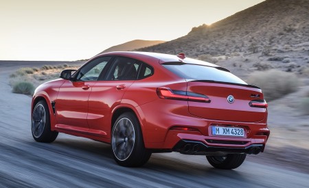2020 BMW X4 M Competition Rear Three-Quarter Wallpapers 450x275 (19)