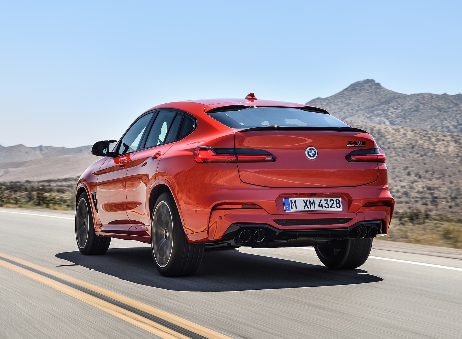 2020 BMW X4 M Competition Rear Three-Quarter Wallpapers #8 of 86