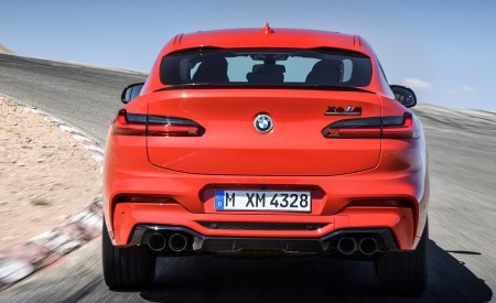 2020 BMW X4 M Competition Rear Wallpapers 450x275 (21)