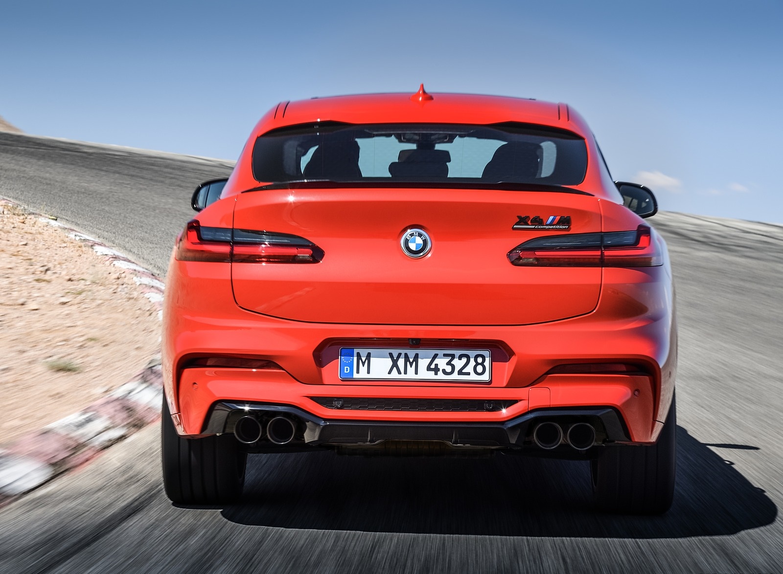 2020 BMW X4 M Competition Rear Wallpapers #21 of 86