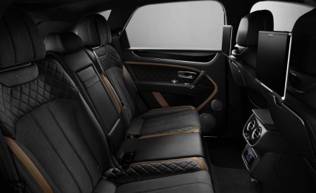 2020 Bentley Bentayga Speed Interior Rear Seats Wallpapers 450x275 (23)