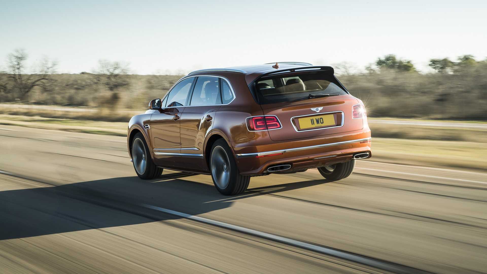 2020 Bentley Bentayga Speed Rear Wallpapers (4)