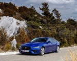 2020 Jaguar XE S R-Dynamic P250 (Color: Caesium Blue) Front Three-Quarter Wallpapers 150x120