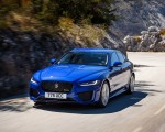 2020 Jaguar XE S R-Dynamic P250 (Color: Caesium Blue) Front Three-Quarter Wallpapers 150x120