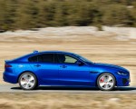 2020 Jaguar XE S R-Dynamic P250 (Color: Caesium Blue) Side Wallpapers 150x120