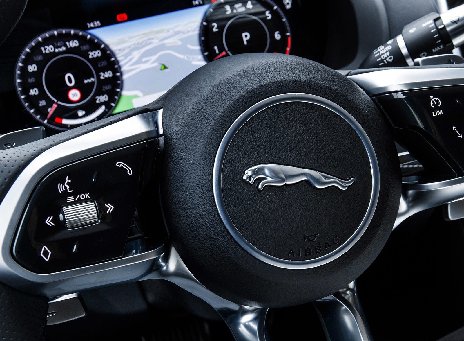 2020 Jaguar XE S R-Dynamic P300 (Color: Caldera Red) Interior Steering Wheel Wallpapers #25 of 138