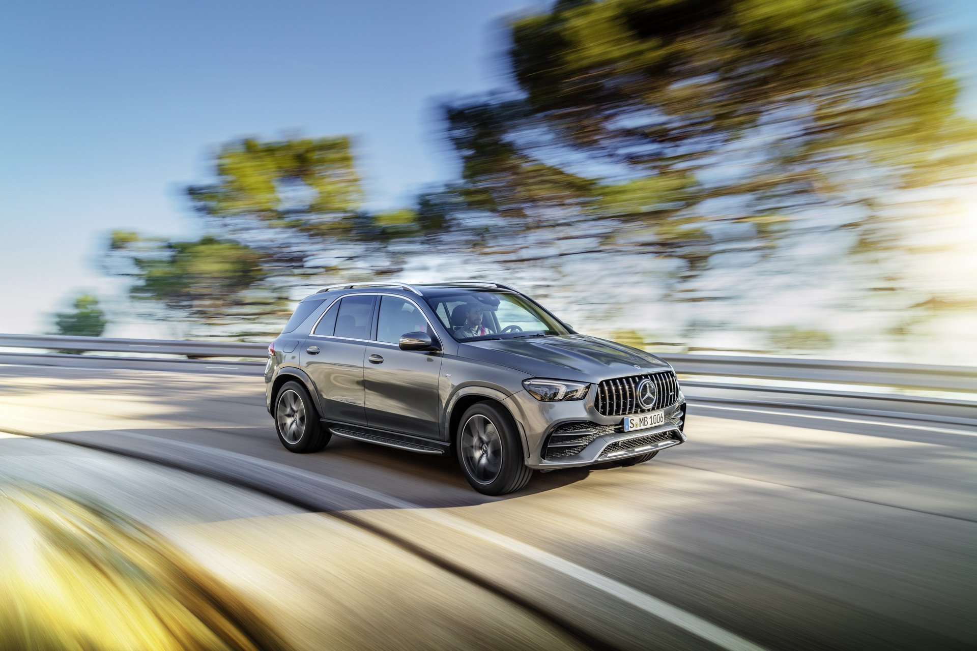 2020 Mercedes-AMG GLE 53 4MATIC+ (Color: Selenite Grey) Front Three-Quarter Wallpapers (1)