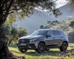 2020 Mercedes-AMG GLE 53 4MATIC+ (Color: Selenite Grey) Front Three-Quarter Wallpapers 150x120