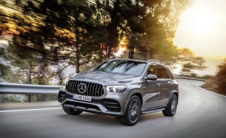 2020 Mercedes-AMG GLE 53 4MATIC+ (Color: Selenite Grey) Front Wallpapers 450x275 (8)