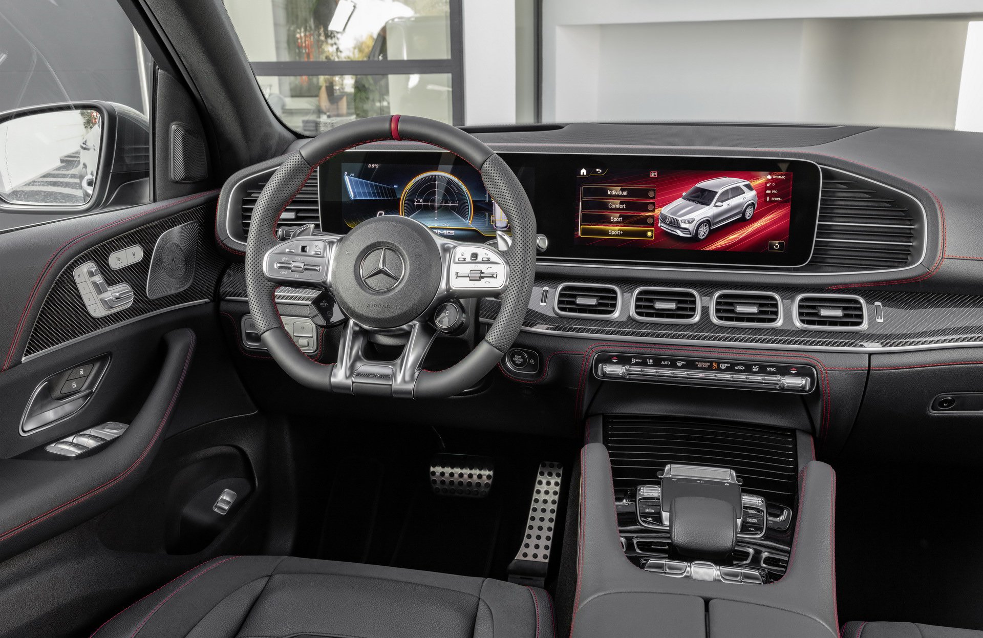 2020 Mercedes-AMG GLE 53 4MATIC+ (Color: Selenite Grey) Interior Cockpit Wallpapers #37 of 44