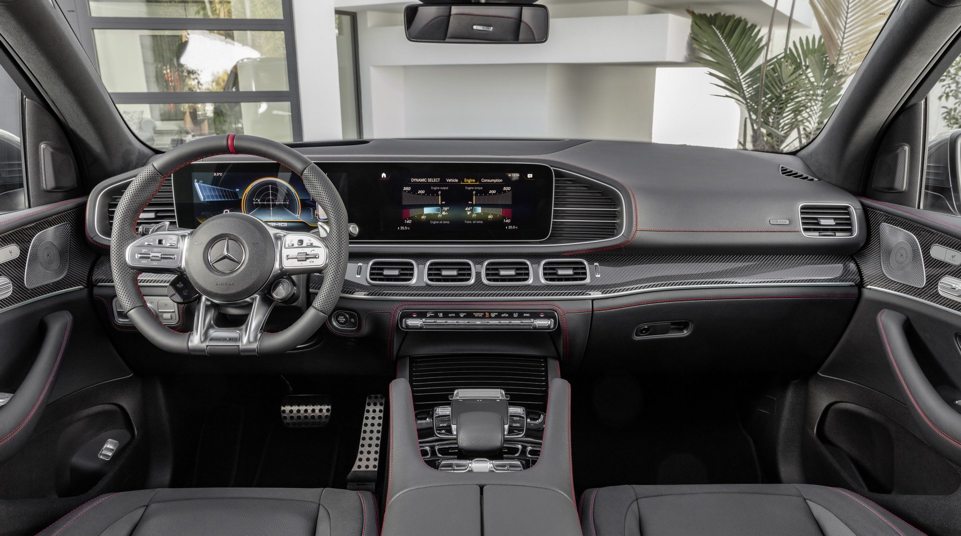 2020 Mercedes-AMG GLE 53 4MATIC+ (Color: Selenite Grey) Interior Wallpapers #39 of 44