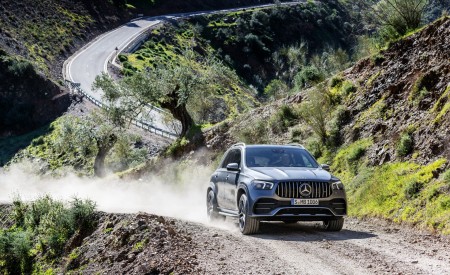 2020 Mercedes-AMG GLE 53 4MATIC+ (Color: Selenite Grey) Off-Road Wallpapers 450x275 (14)