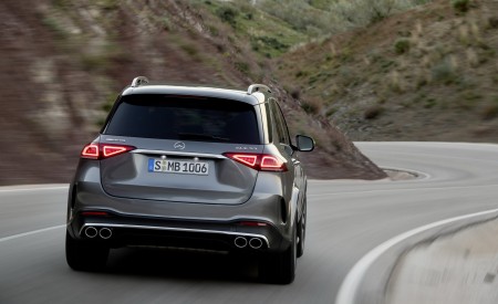 2020 Mercedes-AMG GLE 53 4MATIC+ (Color: Selenite Grey) Rear Wallpapers 450x275 (9)