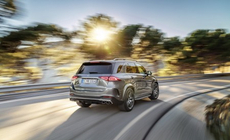 2020 Mercedes-AMG GLE 53 4MATIC+ (Color: Selenite Grey) Rear Wallpapers 450x275 (5)