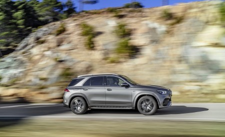 2020 Mercedes-AMG GLE 53 4MATIC+ (Color: Selenite Grey) Side Wallpapers 450x275 (10)
