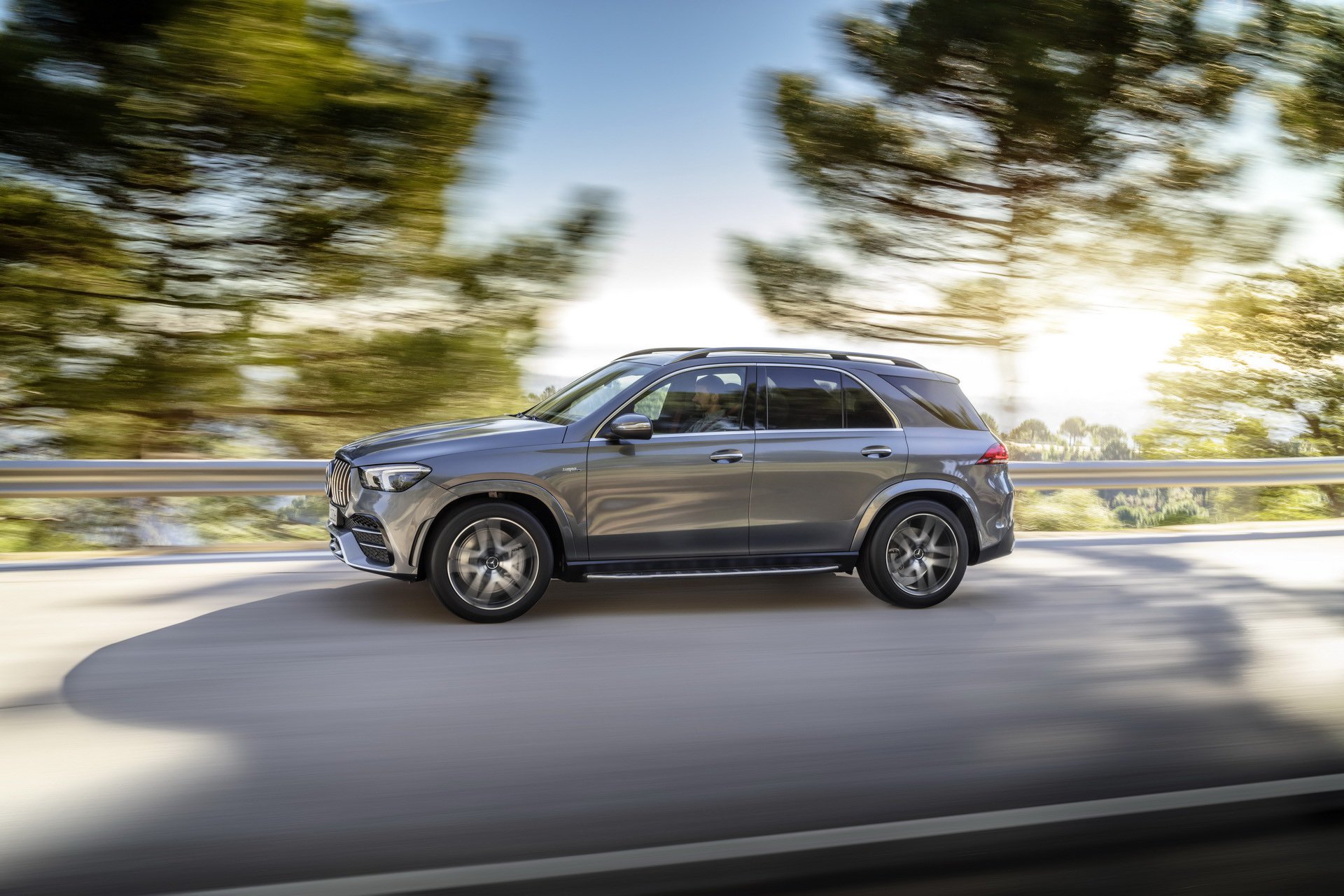 2020 Mercedes-AMG GLE 53 4MATIC+ (Color: Selenite Grey) Side Wallpapers (6)