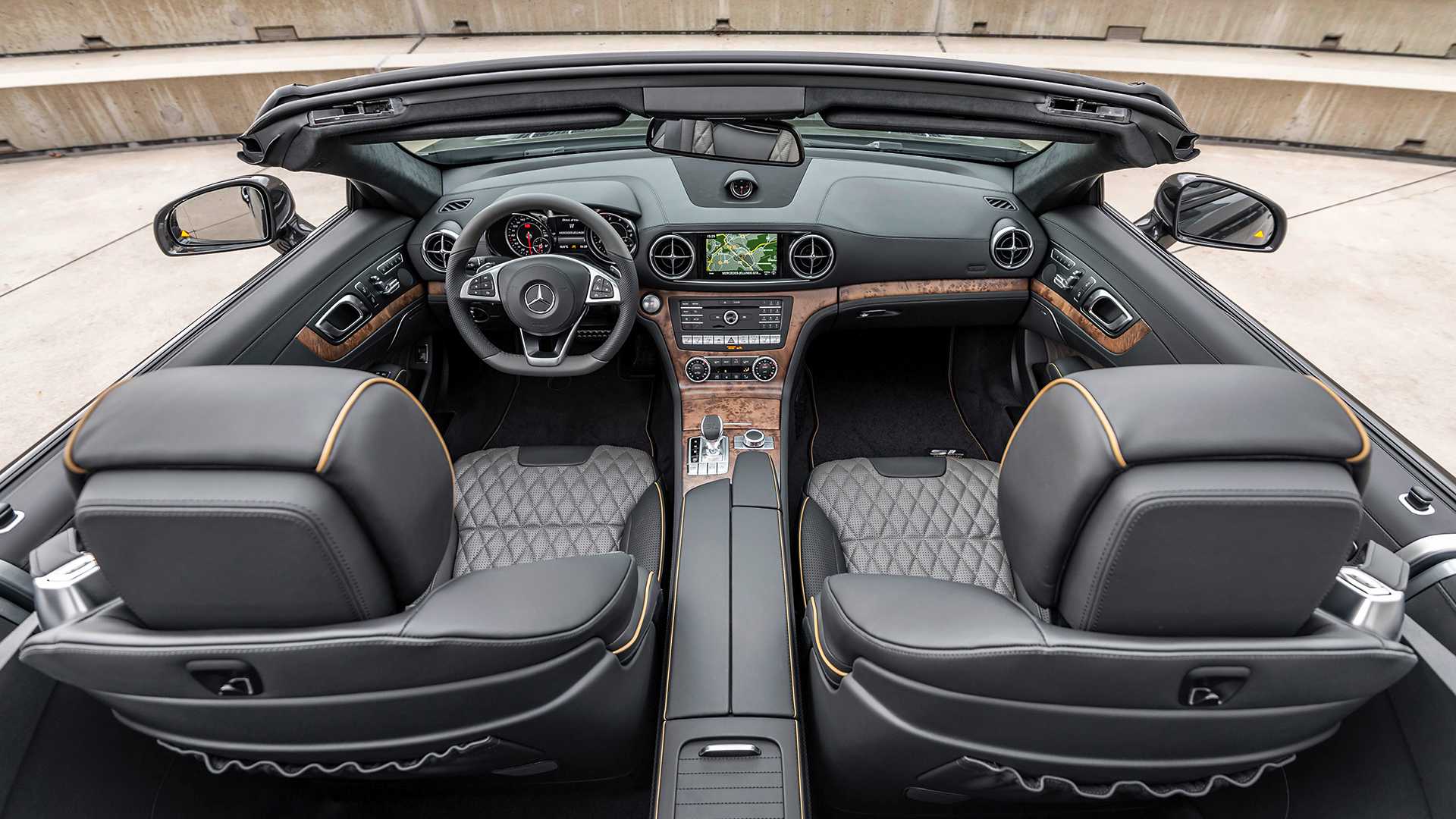 2020 Mercedes-Benz SL 500 Grand Edition (Color: Graphite Grey) Interior Cockpit Wallpapers #11 of 12