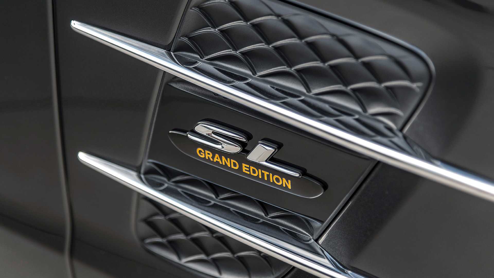 2020 Mercedes-Benz SL 500 Grand Edition (Color: Graphite Grey) Side Vent Wallpapers #9 of 12