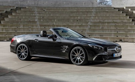 2020 Mercedes-Benz SL 500 Grand Edition (Color: Graphite Grey) Side Wallpapers 450x275 (6)