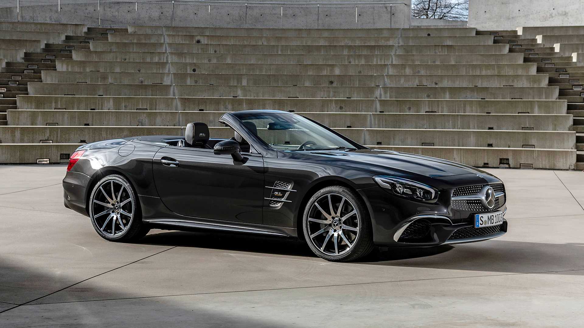 2020 Mercedes-Benz SL 500 Grand Edition (Color: Graphite Grey) Side Wallpapers (6)