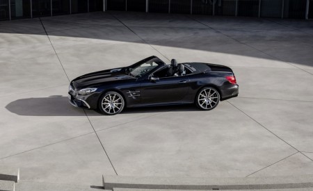 2020 Mercedes-Benz SL 500 Grand Edition (Color: Graphite Grey) Side Wallpapers 450x275 (4)