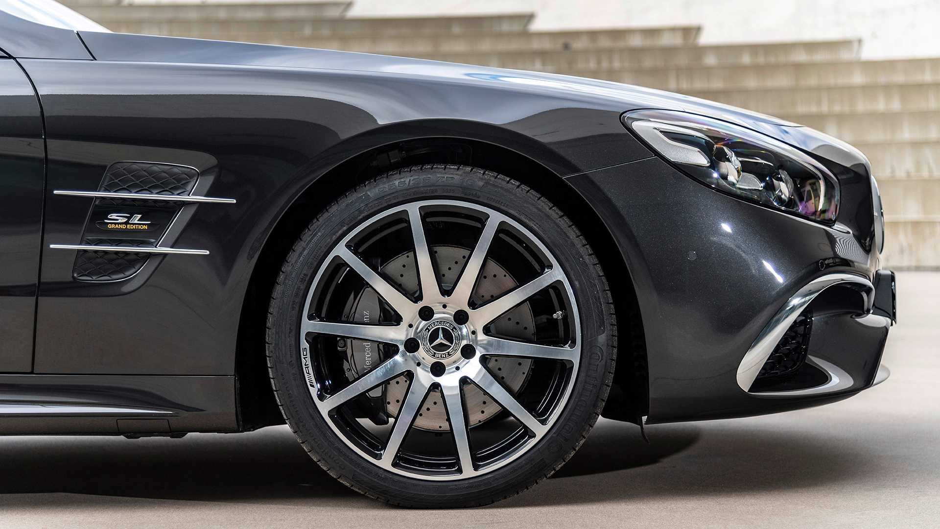 2020 Mercedes-Benz SL 500 Grand Edition (Color: Graphite Grey) Wheel Wallpapers (7)