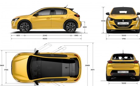 2020 Peugeot 208 Dimensions Wallpapers 450x275 (34)
