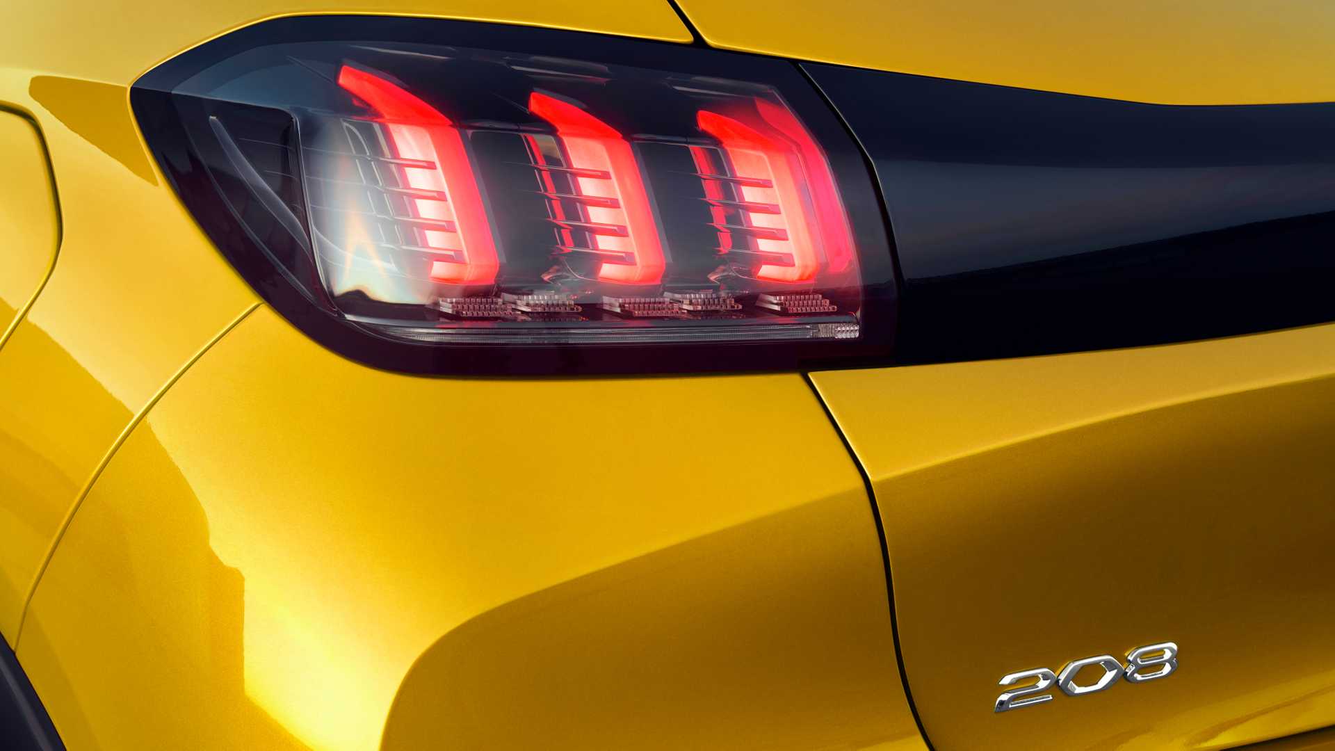2020 Peugeot 208 Tail Light Wallpapers #16 of 34