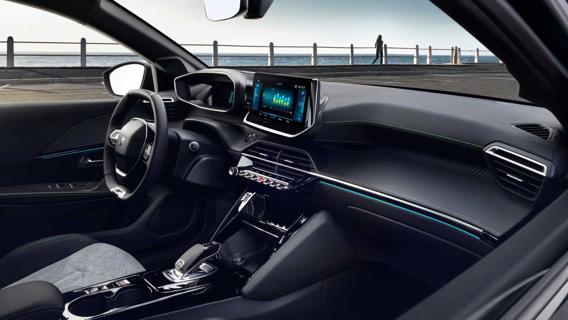 2020 Peugeot e-208 EV Interior Wallpapers #71 of 82