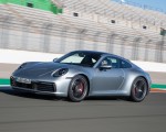 2020 Porsche 911 4S (Color: Agate Grey Metallic) Front Three-Quarter Wallpapers 150x120